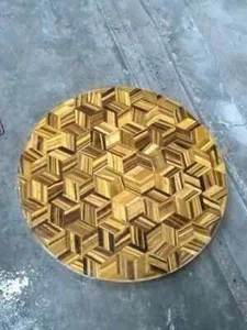 KITCHEN TABLE TOP | Tiger Eye Stone Console Side Table Top For Interior Decor - Picture 1 of 10