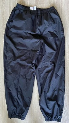 Pantalones de remo Prospirit negros con bolsillos para mujer talla grande Foto 1 de 4