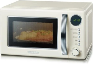 Forno microonde Retrò 700 W da 20 L grill 1000 W Crema SEVERIN MW7892 digitale - Foto 1 di 4