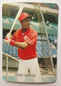 1986 Photos by Rob Broder #43 ERIC DAVIS Reds - Picture 1 of 2