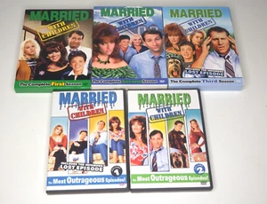 Married With Children DVDs - Seasons 1, 2, 3, & Most Outrageous Episodes Vol 1&2 - Picture 1 of 6