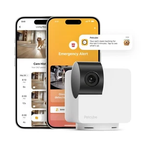 Petcube Cam 360 Camera Interactive WiFi Pet and Home Security Pan-Tilt Camera - Picture 1 of 1