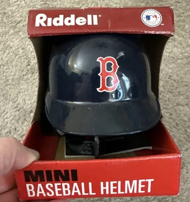 NOS Vintage Boston RED SOX Riddell Mini Helmet NEW Great For Autographs 1997 - Image 1 of 4