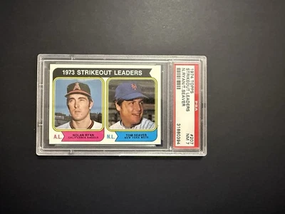 1974 Topps - Líderes de la Liga Nolan Ryan, Tom Seaver #207 Foto 1 de 2