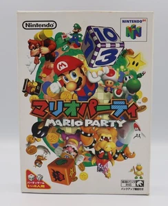 Mario Party Nintendo 64 N64 Japanese Game REGION LOCK CIB VG Cond. NO US TARIFFS - Picture 1 of 5
