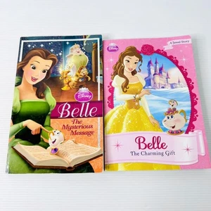Belle The Mysterious Message + The Charming Gift Disney Princess Chapter Book - Picture 1 of 9