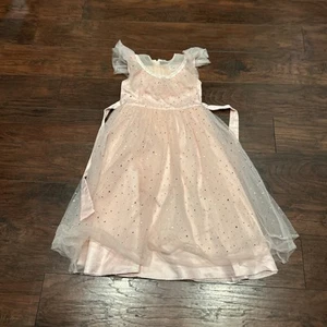 Girls Fluffy Pink Dress Size 14/140 - Picture 1 of 3