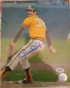 Rollie Fingers 8x10 Signed Photo Hall of Fame Oakland Athletics PSA/DNA - Picture 1 of 5