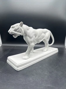 KPM Berlin ”Schreitender Tiger” ,1.Wahl , Porzellan - H.12 - Bild 1 von 16