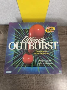 Ultimate Outburst Juego de Explosiones Verbales Parker Brothers 1999 De Colección Nuevo En Caja - Imagen 1 de 2
