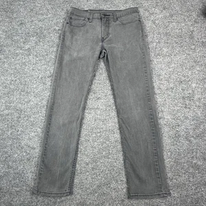Jeans Levis 511 Para Hombre 32x32 Gris Ajustado Recto Tiro Medio Elastizado Denim *LEER - Imagen 1 de 21