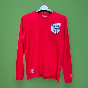 1966 England Fußballtrikot Herren Medium 2010 offizielle Umbro Neuauflage Hurst #10 - Bild 1 von 13