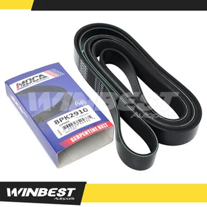 Serpentine Belt for 02-04 Mercedes-Benz C32 SLK32 AMG 05-06 Crossfire 8PK2910 - Picture 1 of 12