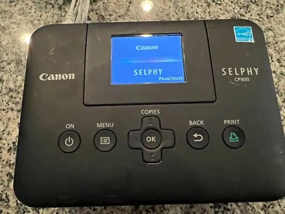 Canon Selphy CP800 Compact Digital Photo Printer W/ Cords  Untested-So For Parts - Image 1 of 4