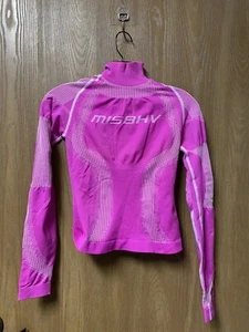 MISBHV Pink Active Sport Turtleneck Size XS/S - Picture 1 of 5