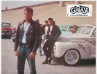 JOHN TRAVOLTA GREASE 1978 VINTAGE LOBBY CARD #2 FORD DELUXE 1948 CAR VOITURE