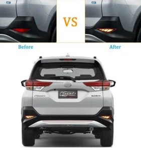 For Toyota Rush 2018 2019 2020 LED Rear Fog Lamp Bumper LED Brake Light  - Imagen 1 de 3