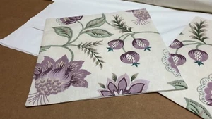 ONE HANDMADE CUSHION COVER IN LAURA ASHLEY MILFORD GRAPE - Picture 1 of 2