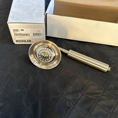 Cabeça de chuveiro portátil KOHLER Symbol 4 configurações de spray em níquel escovado 18495-BN - Imagem 1 de 4