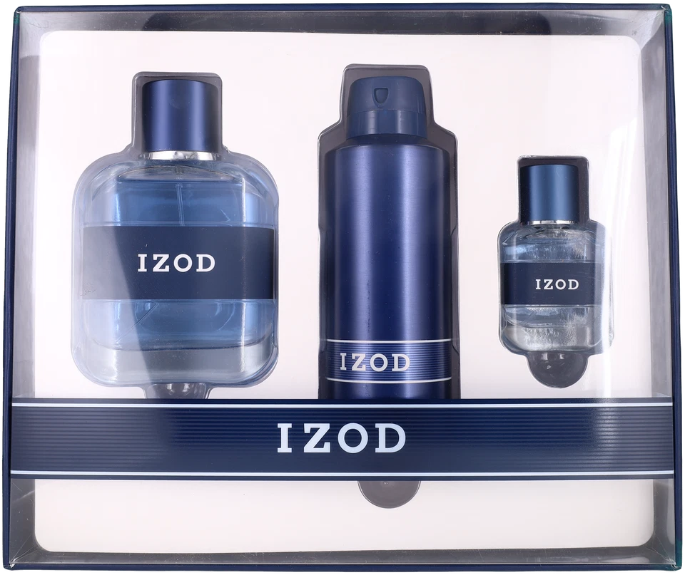 IZODClassic por Phillips Van Heusen Hombres: EDT Spr+Mini+Cuerpo Desodorante 3.4oz+0.5oz+6.8ozSW Foto 1 de 1