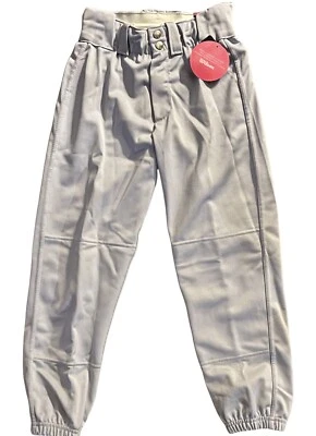 NUEVO - WILSON - Pantalones de béisbol softbol para mujer - Lanzamiento rápido - Talla pequeña Gris Foto 1 de 4