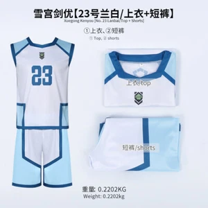 Cosplay Blue Lock 7 Nagi Mikage Reo 10 Sports Uniform Isagi Yoichi Soccer Jersey - Picture 1 of 20