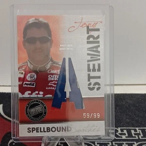 Tony Stewart 2010 Press Pass Race-Used Sheet Metal 59/99 Spellbound Swatches - Picture 1 of 4