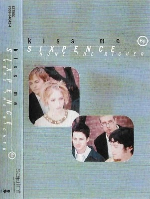 Sixpence None The Richer ‎Kiss Me CASSETTE SINGLE POP ROCK remix & unreleased - Image 1 of 4