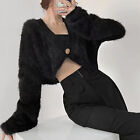 Lady Coat Fluffy Keep Warm Korean Style Women Winter Coat Soft