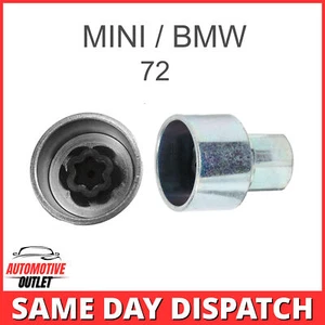 LOCKING WHEEL NUT MASTER BOLT SECURITY KEY NUMBER 72, 17mm SOCKET FOR MINI - Picture 1 of 6