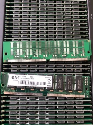 16MB  MEMORY  DRAM PS/2   16MB  72 PIN  MSC9324202J3SS-6NA  MSC    NEW     Z2575 - Image 1 of 2