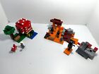 Lego Minecraft Lot: The Wither 21126 + The Mushroom House 21179