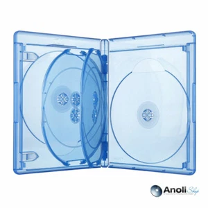 10 Elite Blu Ray Hüllen 15 mm für 6 DVD,Bluray Disc Elite VIVA Leerhülle  - Bild 1 von 6