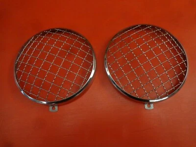 FORD FALCON NEW MESH DRIVING LIGHT COVERS FOR XW XY GS GT - image 1 of 2