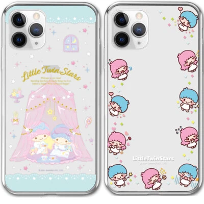 Little Twin Stars Variety Clear Jelly Case for iPhone X XS XS Max XR 7/8/SE2/SE3 - Image 1 of 4