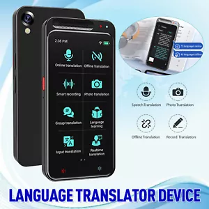 138 Languages Travel Photo Record Translator Z6 Accurate Offline Translator - Picture 1 of 16