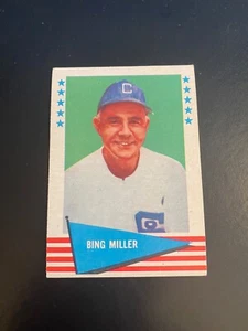 1961 FLEER BASEBALL #62 BING MILLER!! $1 SHIPPING!! - Picture 1 of 2