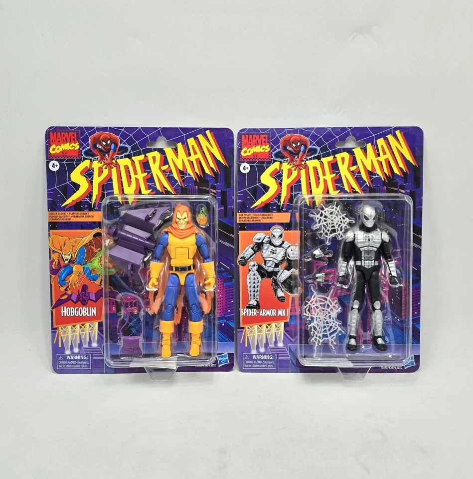 Marvel Legends Hobgoblin & Spider Armor Mk1 Spiderman Serie Animada Nuevo en Caja Foto 1 de 1
