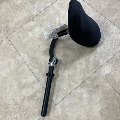 "Reposacabezas de felpa para silla de ruedas Whitmyer negro 10"" X 5""" Foto 1 de 4