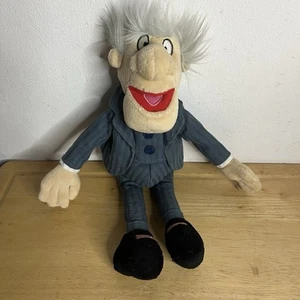 Statler Soft Toy Plush The Muppets Beanie Disney Store 12” - Waldorf & - Picture 1 of 5