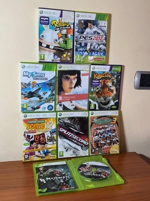 Lotto Bundle 9 Giochi Vari per Console Xbox 360 - Tutti Testati e Funzionanti! - Immagine 1 di 4