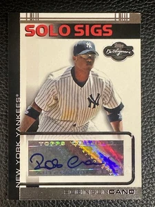 2007 Topps Co-Signers Solo Siga Robinson Cano Auto Autograph  - Picture 1 of 2