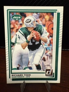 Richard Todd-2025 Panini Donruss #14 New York Jets NFL - Picture 1 of 2