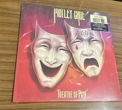 Motley Crüe Theatre Of Pain 40th Anniversary Remaster 2022 Reissue Sealed Vinyl - Image 1 of 4