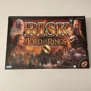 2002 Risiko Herr der Ringe Die Mittelerde Eroberung Spiel LOTR Vintage - Bild 1 von 4