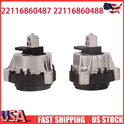 2Pcs Engine Motor Mount Left & Right Fit For BMW 530i 530i xDrive 2.0L 2017-2019 - Image 1 of 4
