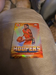 Cason Wallace 2022 Topps Chrome McDonald's All-American Hoopers HS-6 - Imagen 1 de 2