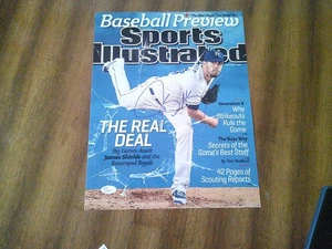 JAMES SHIELDS SIGNED 11X14 PHOTO JSA COA - Picture 1 of 3