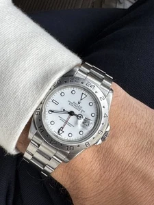 Rolex Explorer II White Men's Watch - 16570 - Picture 1 of 10