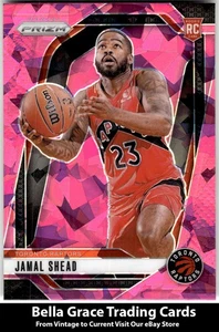 2024-25 Panini Prizm Jamal Shead #241 Toronto Raptors Prizms Pink Ice NBA - Picture 1 of 2